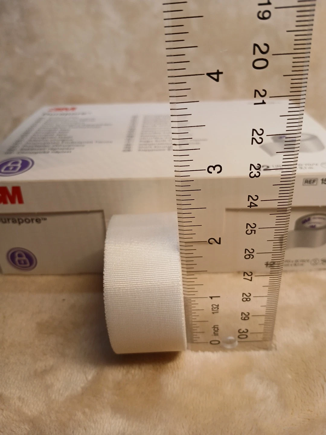 Solventum 3M Durapore Surgical Tape 1538-1 | 1 Inch White Plaster | qpHealthcare - Image 6