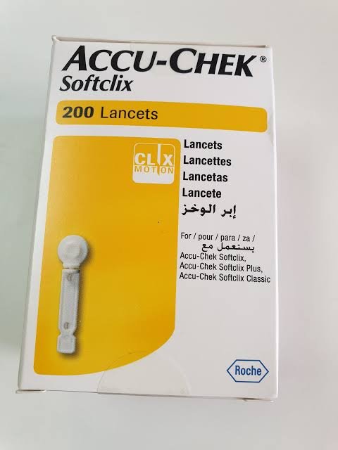 Accu-chek softflix glucometer 200 lancets qphealthcare store